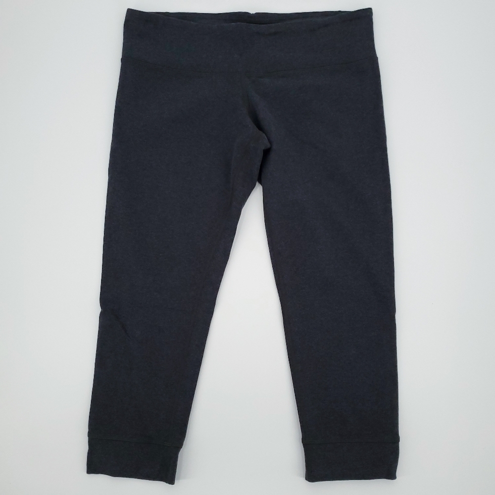 Lululemon Womens 10 Jogger Crop Dark Gray Pants - Picture 1 of 5